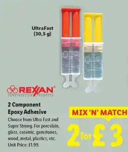 Lidl 2 Component Epoxy Adhesive offer