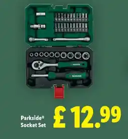Lidl Parkside Socket Set offer