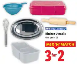 Lidl Kitchen Utensils offer