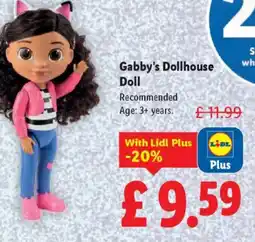 Lidl Gabby's Dollhouse Doll offer