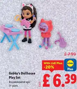 Lidl Gabby's Dollhouse Play Set offer