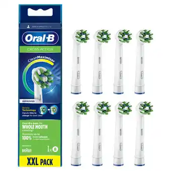 Costco Oral-B CrossAction Brush Heads, 8 Pack offer