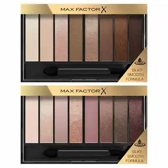 Costco Max Factor Contouring Eyeshadow Palettes, 2 Pack offer