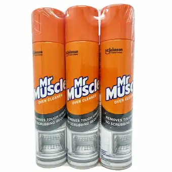 Costco Mr Muscle Oven Cleaner, 3 x 300ml offer