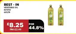 Bestway BEST - IN Vegetable oil offer