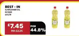 Bestway BEST-IN Sunflower oil offer