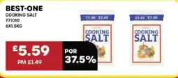 Bestway BEST-ONE Cooking salt offer