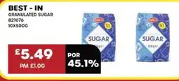 Bestway BEST-IN Granulated sugar offer