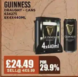 Bestway GUINNESS Draught cans offer