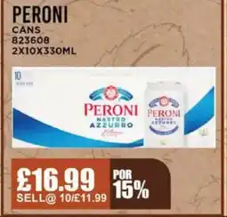 Bestway PERONI Cans offer