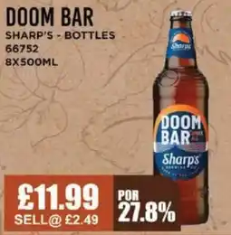 Bestway DOOM BAR Sharp's - bottles offer