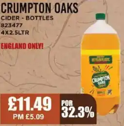 Bestway CRUMPTON OAKS Cider - bottles offer