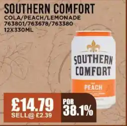 Bestway SOUTHERN COMFORT Cola/peach/lemonade offer
