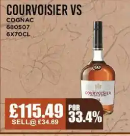 Bestway COURVOISIER VS Cognac offer