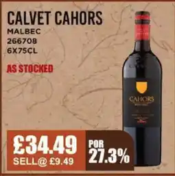 Bestway CALVET CAHORS Malbec offer