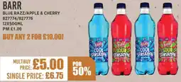Bestway BARR Blue razz/apple & cherry offer
