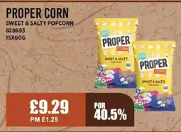 Bestway PROPER CORN Sweet & salty popcorn offer