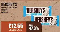 Bestway HERSHEY'S Cookies 'n' creme offer
