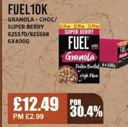 Bestway FUEL10K Granola-choc/ super berry offer