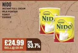 Bestway NIDO Instant full cream milk powder offer