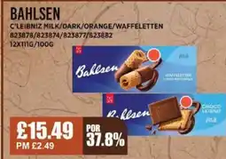 Bestway BAHLSEN C'leibniz milk/dark/orange/waffeletten offer