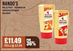 Bestway NANDO'S Mild/hot-perinaise offer