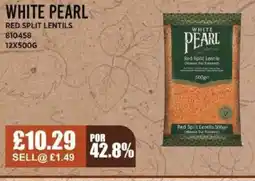 Bestway WHITE PEARL Red split lentils offer