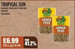 Bestway TROPICAL SUN Gungo peas in s'water offer