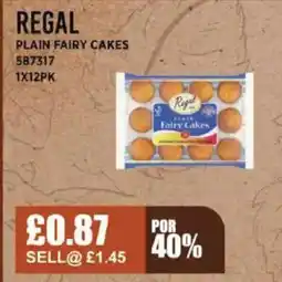 Bestway REGAL Plain fairy cakes offer