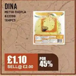Bestway DINA Methi thepla offer
