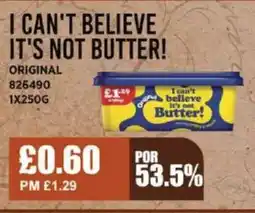 Bestway I CAN'T BELIEVE IT'S NOT BUTTER! Original offer