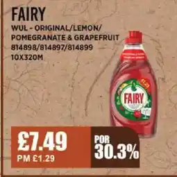 Bestway FAIRY Wul-original/lemon/ pomegranate & grapefruit offer