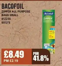 Bestway BACOFOIL Zipper all purpose bags small offer