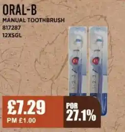 Bestway ORAL-B Manual toothbrush offer