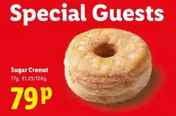 Lidl Sugar Cronut offer