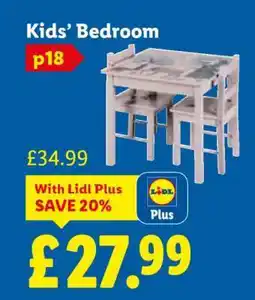 Lidl Kids' Bedroom Set offer