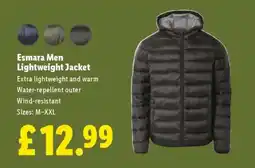 Lidl Esmara Men Lightweight Jacket offer