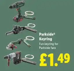 Lidl Parkside Keyring offer