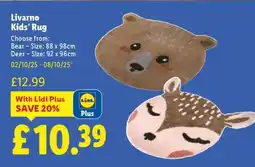 Lidl Livarno Kids’ Rug offer