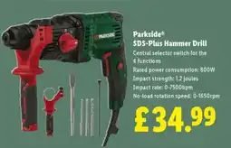 Lidl Parkside SDS-Plus Hammer Drill offer