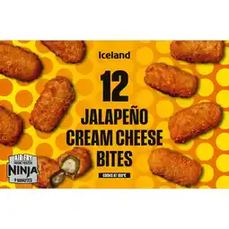 Iceland Iceland 12 (approx.) Jalapeño Cream Cheese Bites 180g offer