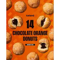 Iceland Iceland 14 (approx.) Chocolate Orange Donuts 168g offer