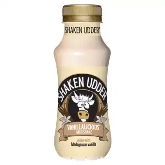 Iceland Shaken Udder Vanillaclicious Milkshake 250ml offer