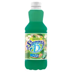 Iceland Sunny D Sour Apple 1L offer