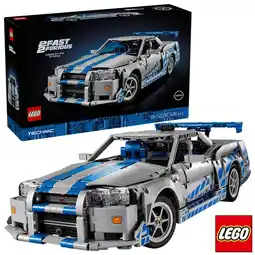Costco LEGO Technic 2 Fast 2 Furious Nissan Skyline GT-R (R34) Car - Model 42210 (18+ Years) offer