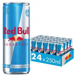 Costco Red Bull Sugar Free PMP £1.60, 24 x 250ml offer