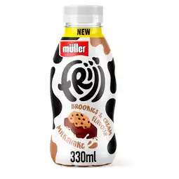 Iceland Muller FRijj Brookies & Cream Milkshake offer