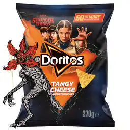 Iceland Stranger Things Doritos Tangy Cheese Sharing Crisps 270g offer