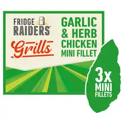 Iceland Fridge Raiders Grills Roast Chicken Mini Fillet 3 x 35g (105g) offer