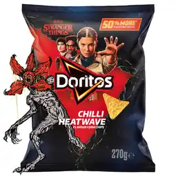 Iceland Stranger Things Doritos Chilli Heatwave Sharing Crisps 270g offer